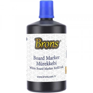 BRONS MAVİ TAHTA KALEMİ MÜREKKEBİ 250 cc BR-9151