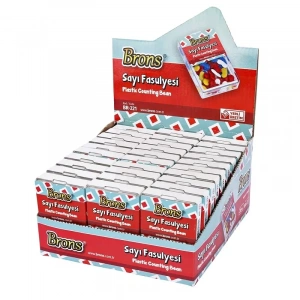 Brons Sayı Fasülyesi Plastik Kutu Br-221