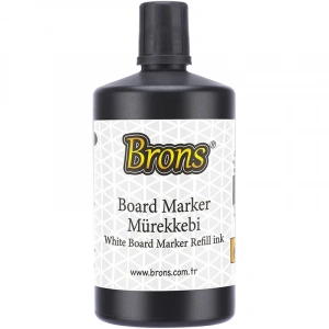 BRONS SİYAH TAHTA KALEMİ MÜREKKEBİ 250 cc BR-9150