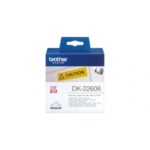 BROTHER DK22606 P-TOUCH ETİKET MAKİNESİ ŞERİDİ 62mmx15.24m