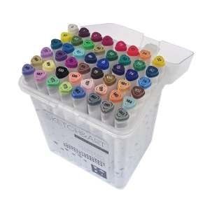 Bruno Visconti Çift Uçlu Marker Seti 48li