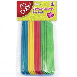 BU-BU HS0014 EĞLENCELİ ÇUBUKLAR RENKLİ 15,5x8