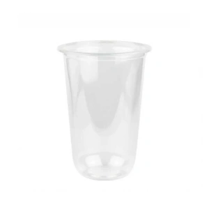 Bubble Tea Pet Şeffaf Bardak 95x600 Cc 18 Oz - 50 Adet