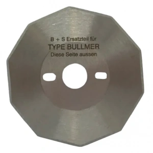 Bullmer Kumaş Kesim Motor Yüksek Karbonlu 10 Köşe Hoogs Bıçak / 5478(604) Hss