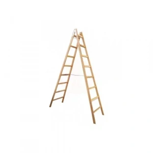 Buse Ahşap Merdiven A Tipi 8 Basamaklı 260 Cm (Kayın) - A-108