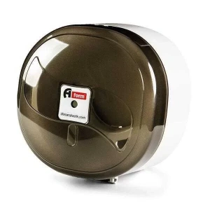 Büyük İçten Çekme Wc Kağıdı Aparatı Şeffaf (füme)