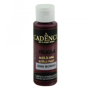 Cadence Akrilik Boya 70ml 2000 Bordo