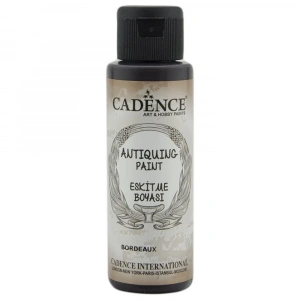 Cadence Antique Paint Eskitme Boyası 70ml 303 Bordo