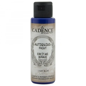 Cadence Antique Paint Eskitme Boyası 70ml 308 Lacivert
