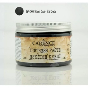 Cadence Distress Paste Eskitme Kremi Dp-1305 İsli Siyah 150ml