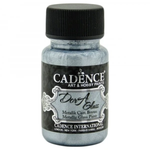 Cadence Dora Glass Metalik Cam Ve Porselen Boyası 50ml 3145 Aqua