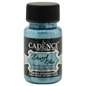 Cadence Dora Glass Metalik Cam Ve Porselen Boyası 50ml 3166 Ege