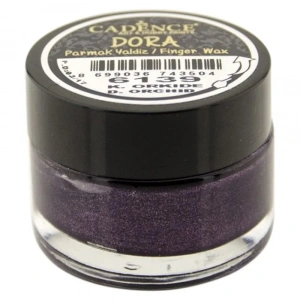 Cadence Dora Wax Su Bazlı Parmak Yaldız Boya 20ml 6139 Koyu Orkide