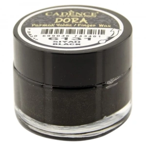Cadence Dora Wax Su Bazlı Parmak Yaldız Boya 20ml 6231 Siyah