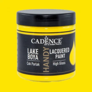 Cadence Handy Lake Vernikli Mobilya Boyası 007 Limon Sarı 250ml
