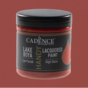 Cadence Handy Lake Vernikli Mobilya Boyası 017 Scarlet Kırmızı 250ml