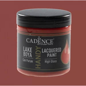 Cadence Handy Lake Vernikli Mobilya Boyası 018 Crimson Kırmızı 250ml