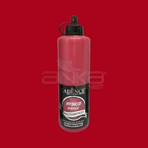 Cadence Hybrid Acrylic For Multisurfaces Tüm Yüzeyler İçin Akrilik Boya 500ml H053 Crimson Kırmızı