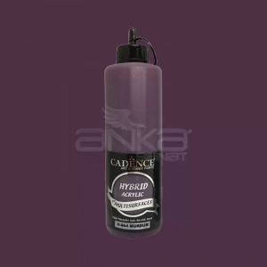 Cadence Hybrid Acrylic For Multisurfaces Tüm Yüzeyler İçin Akrilik Boya 500ml H064 Mürdüm