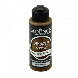 Cadence Hybrid Multisurface Akrilik Boya 120ml H-018 Koyu Kahve