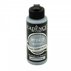 Cadence Hybrid Multisurface Akrilik Boya 120ml H-058 Koyu Arduvaz Gri