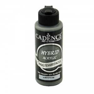 Cadence Hybrid Multisurface Akrilik Boya 120ml H-090 Koyu Gri