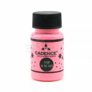 Cadence Karanlıkta Parlayan Boya Glow in The Dark 50ml Pembe