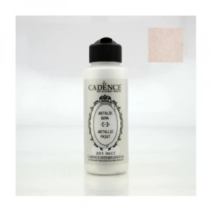 Cadence Metalik Boya 120 Ml 201 İnci