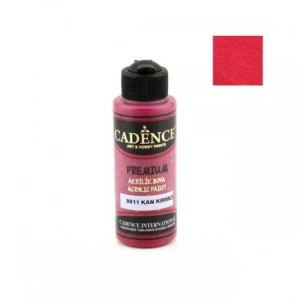 Cadence Premium Akrilik Boya 120ml 0011 Kan Kırmızı