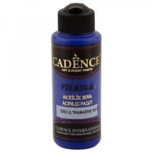 Cadence Premium Akrilik Boya 120ml 0253 Ultramarine Mavi
