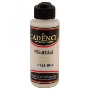 Cadence Premium Akrilik Boya 120ml 0357 Sahra Beji