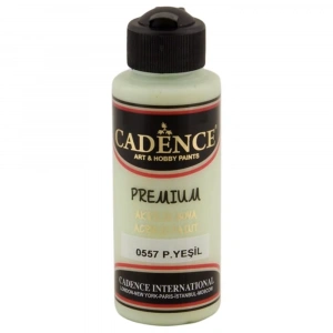 Cadence Premium Akrilik Boya 120ml 0557 Pastel Yeşil