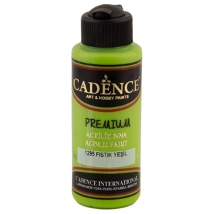 Cadence Premium Akrilik Boya 120ml 1295 Fıstık Yeşili