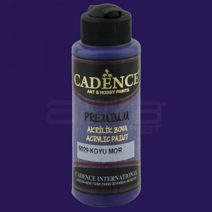 Cadence Premium Akrilik Boya 120ml 6029 Koyu Mor