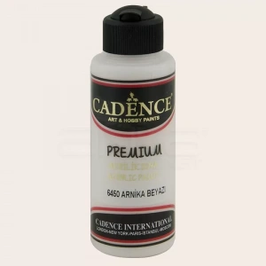 Cadence Premium Akrilik Boya 120ml 6450 Arnika Beyaz
