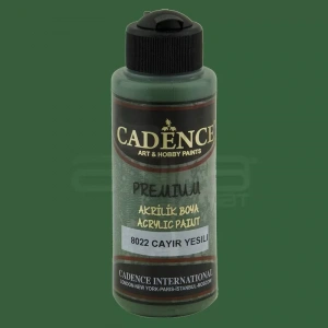 Cadence Premium Akrilik Boya 120ml 8022 Çayır Yeşili