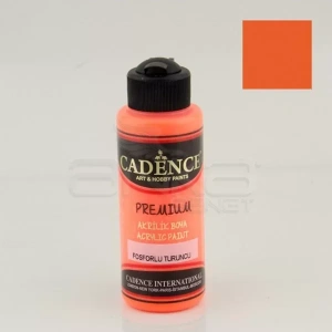 Cadence Premium Akrilik Boya 120ml Fosforlu Turuncu