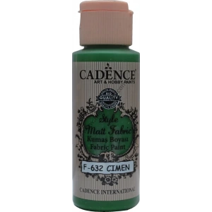 Cadence Style Matt Fabric Kumaş Boyası 59ml 632 Çimen