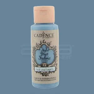 Cadence Style Matt Fabric Kumaş Boyası 59ml F618 Lavanta Mavisi-lavender Blue
