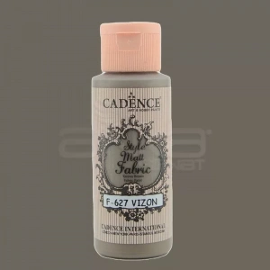 Cadence Style Matt Fabric Kumaş Boyası 59ml F627 Vizon-Mink