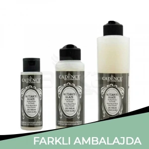Cadence Ultimate Glaze Parlak Su Bazlı Sır Vernik