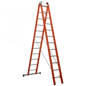 Çağsan İki Parçalı Çok Amaçlı Fiberglas Merdiven (V2) 2x12 Basamaklı - FS7-V2