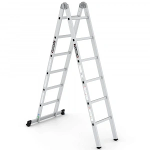 Çağsan Katlanır Alüminyum Merdiven 2x6 Basamaklı - K4