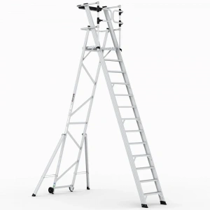 Çağsan Katlanır Platformlu Merdiven 12+1 Basamaklı - KPN12