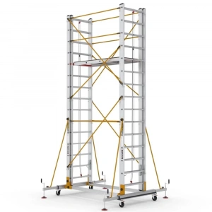 Çağsan Telesafe İki Parçalı Alüminyum İskele 2x15 Basamaklı - S008_XL_FP