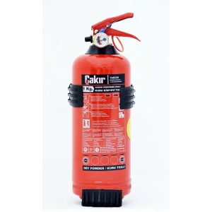 Çakır Yangın Söndürme Cihazı Kuru Kimyevi Tozlu ABC (100-40) 1 Kg