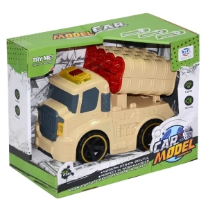 Canem Oyuncak Sürtmeli Sesli Işıklı Askeri Araçlar 8899-5A