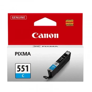 CANON CLI-551C MAVİ KARTUŞ 332 SAYFA (MG5450 İP7250 MG7550 İX6850 İP8750)
