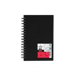 Canson Art Book One Eskiz Defter Sert Kapak 14x21.6cm 100gr 80yp Spiralli