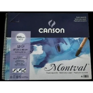 Canson Montval Suluboya Defteri 37x46cm 300gr 12yp Spiralli